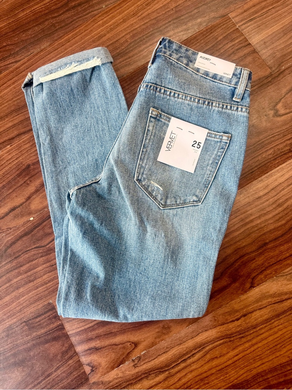 audrey Light Blue women’s Slim Straight Jeans